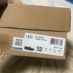 Blk suede Ugg driving shoes